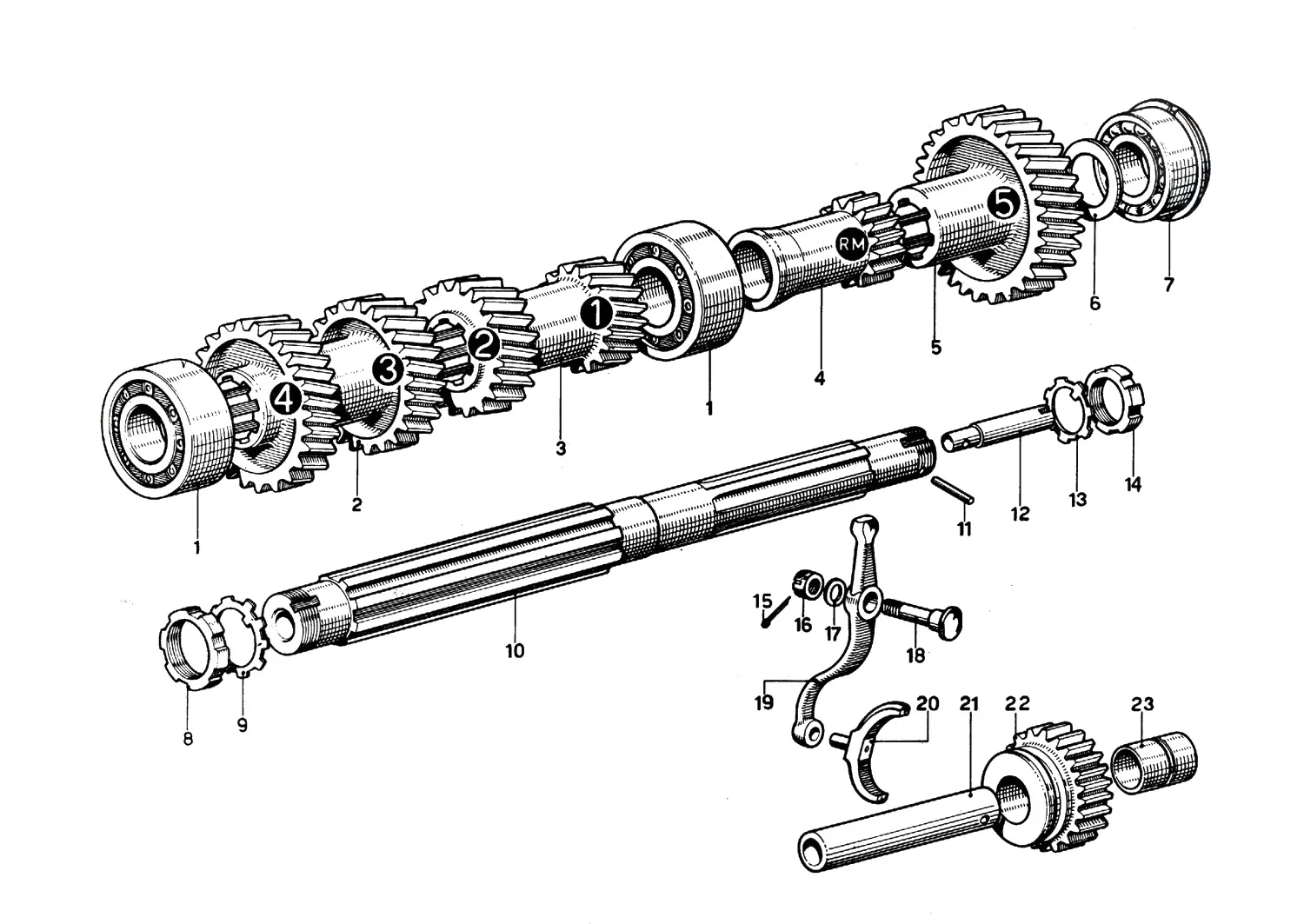 Countershaft
