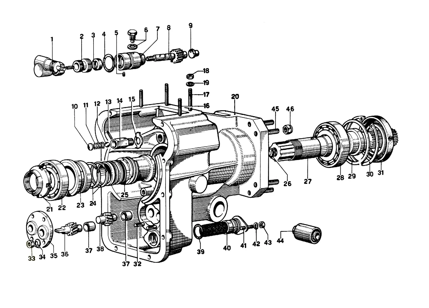 Rear Gear Box Housing