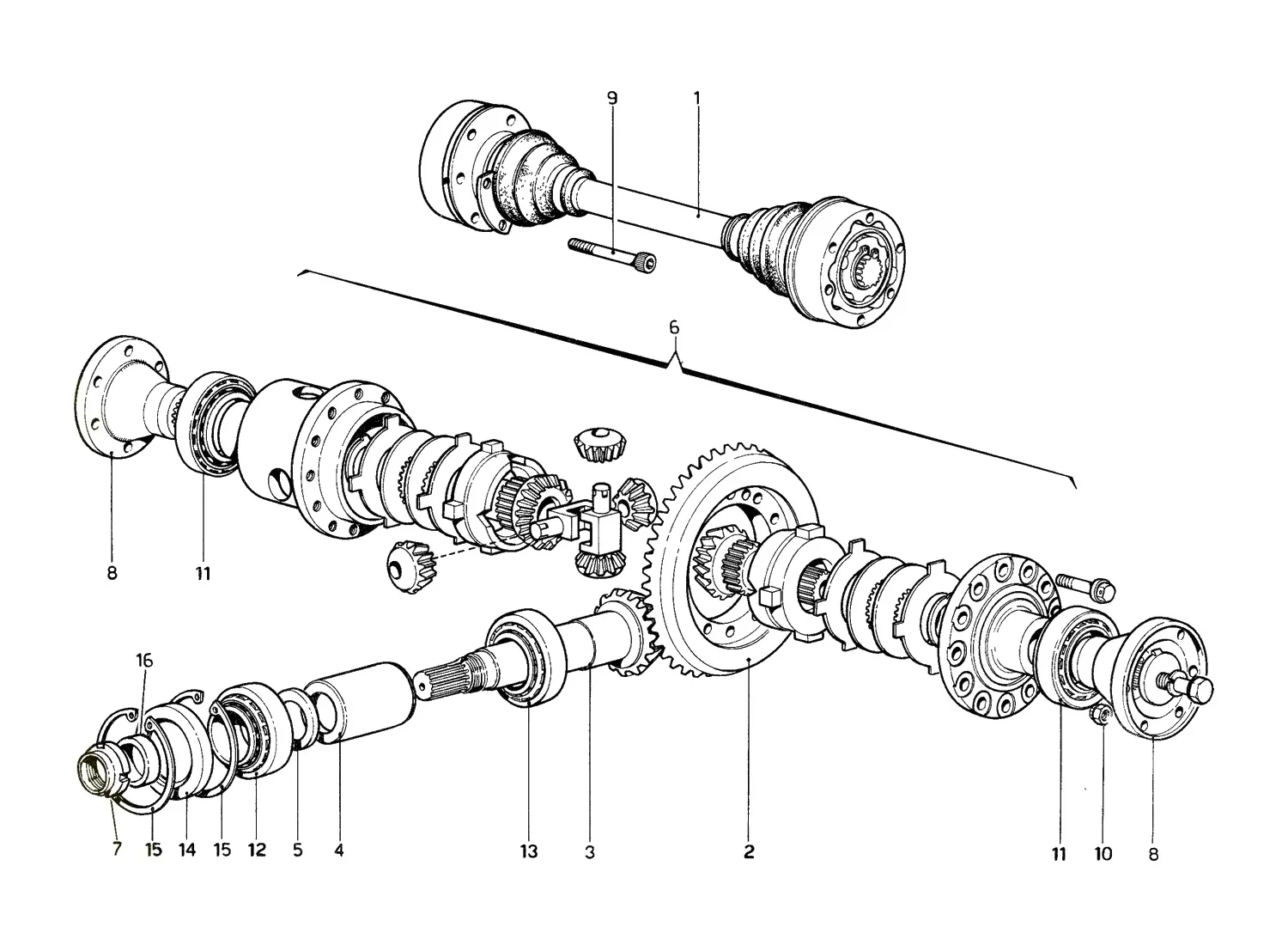 Differential And Axle Shafts