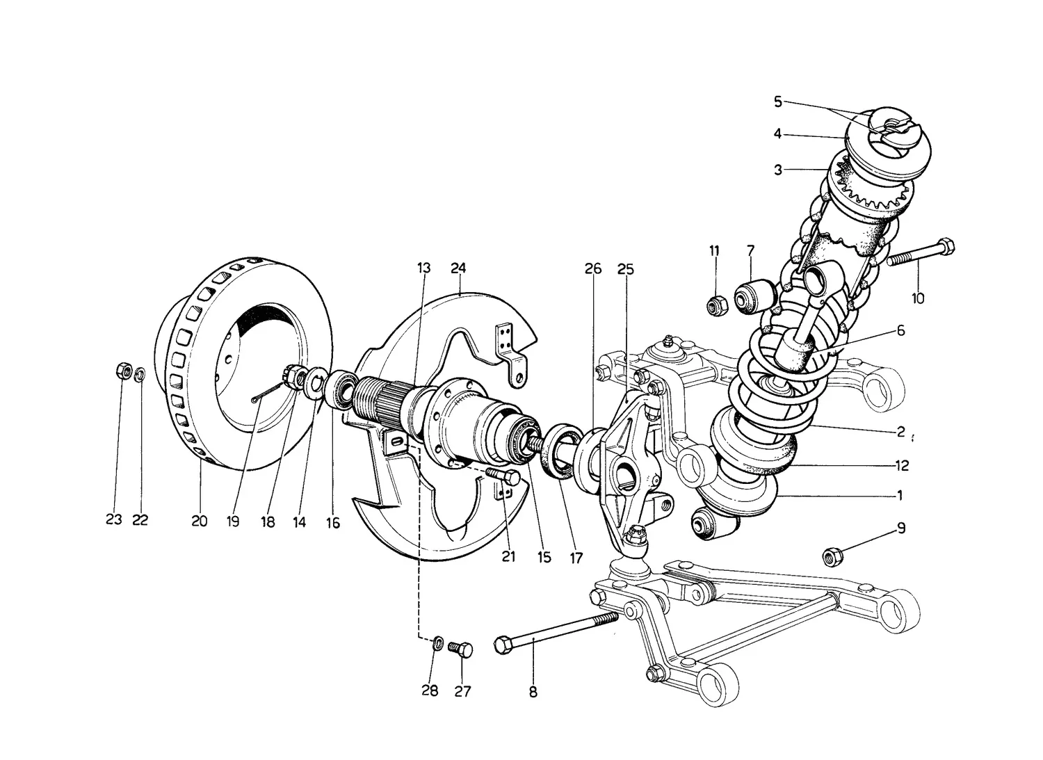 Front Suspension - Shock Absorber