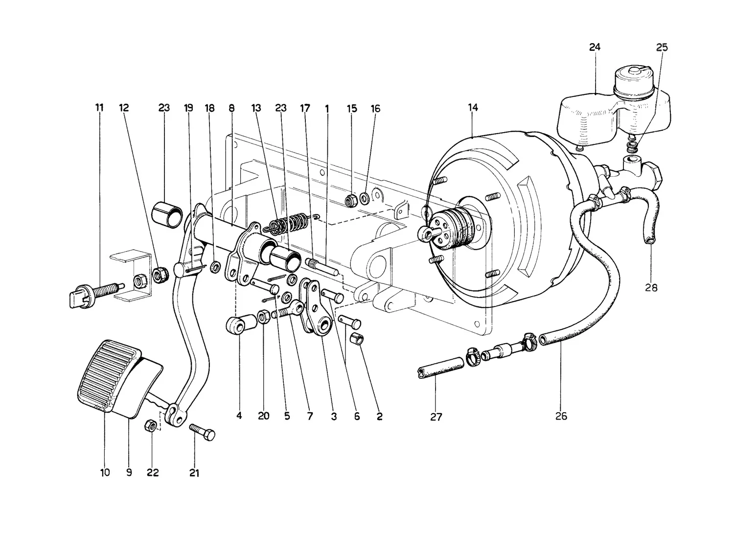 Brake Hydraulic System (RHD Version)