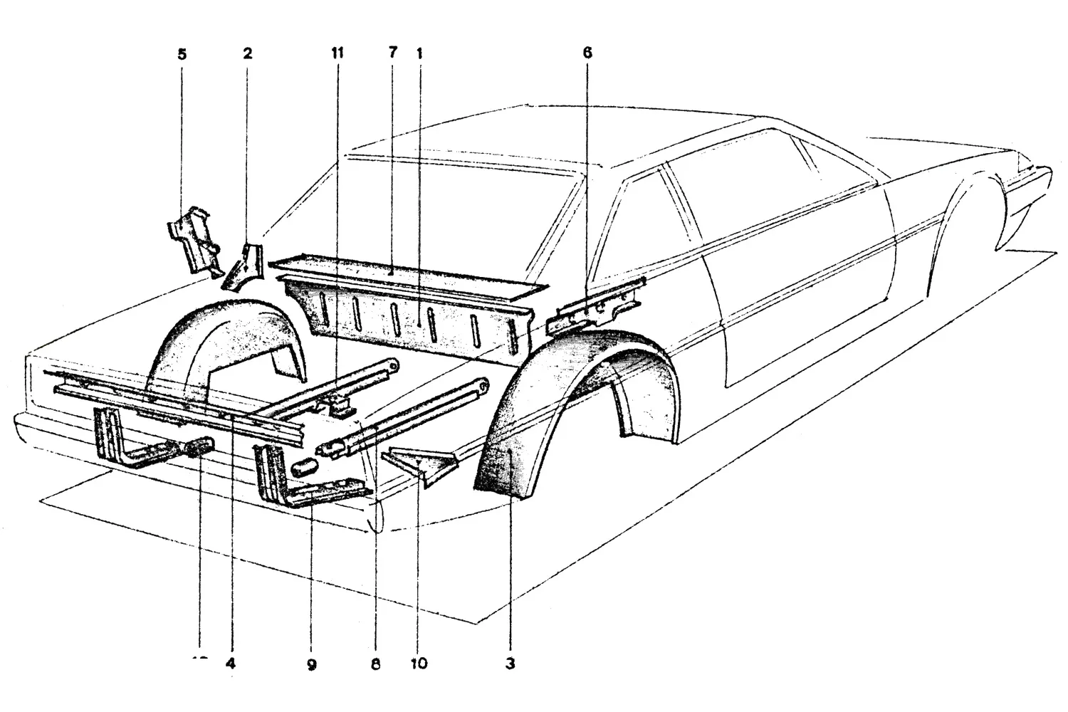 Rear Frame Components