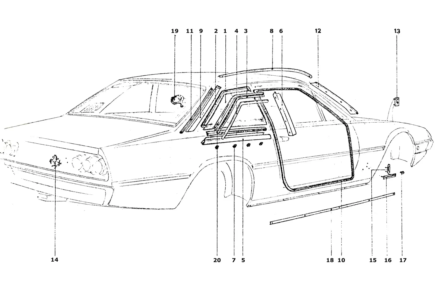 Side Windows & External Side Trim