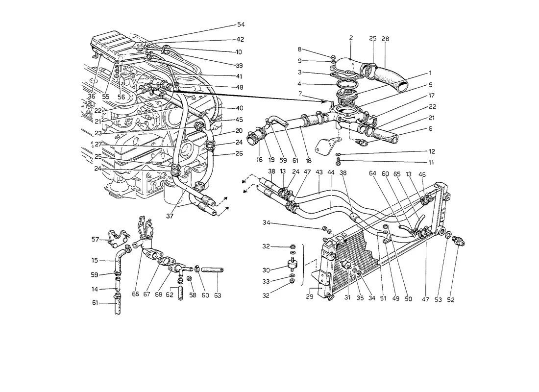 Cooling System (From Car No. 17847)