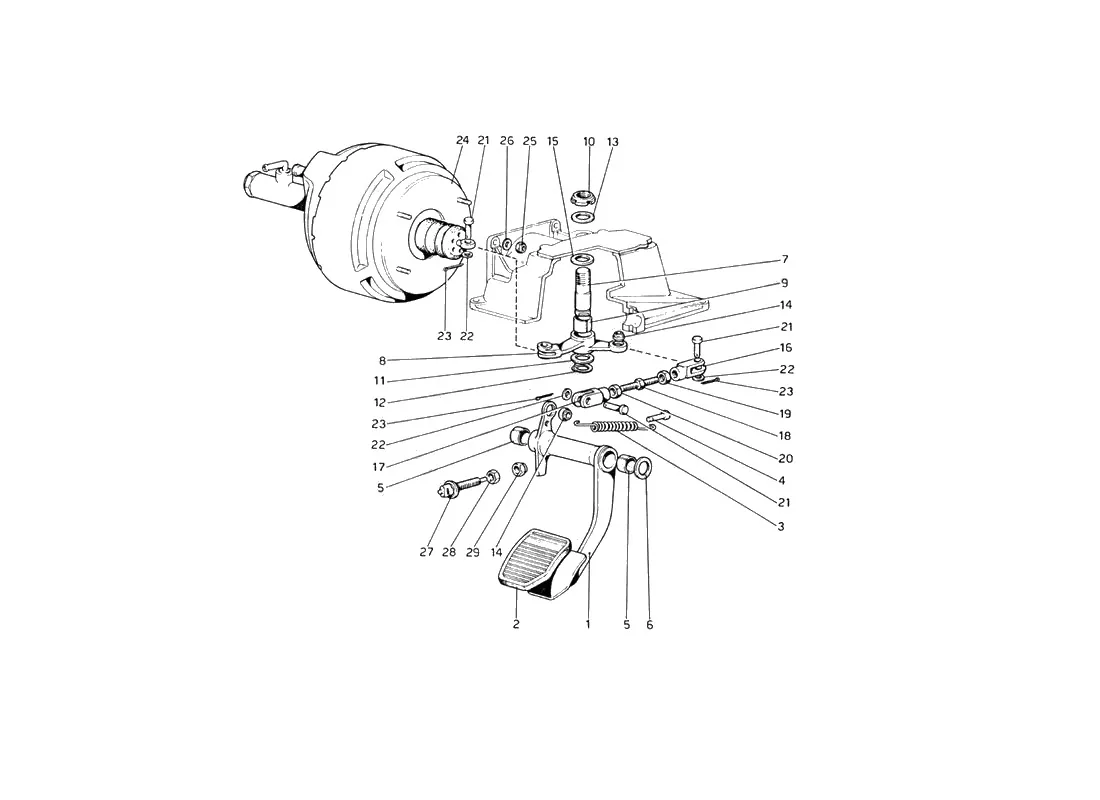 Brake Hydraulic System (For RHD)