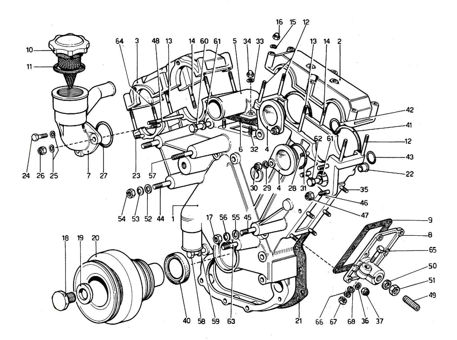 Timing Chest Cover - Revision Oct 1972