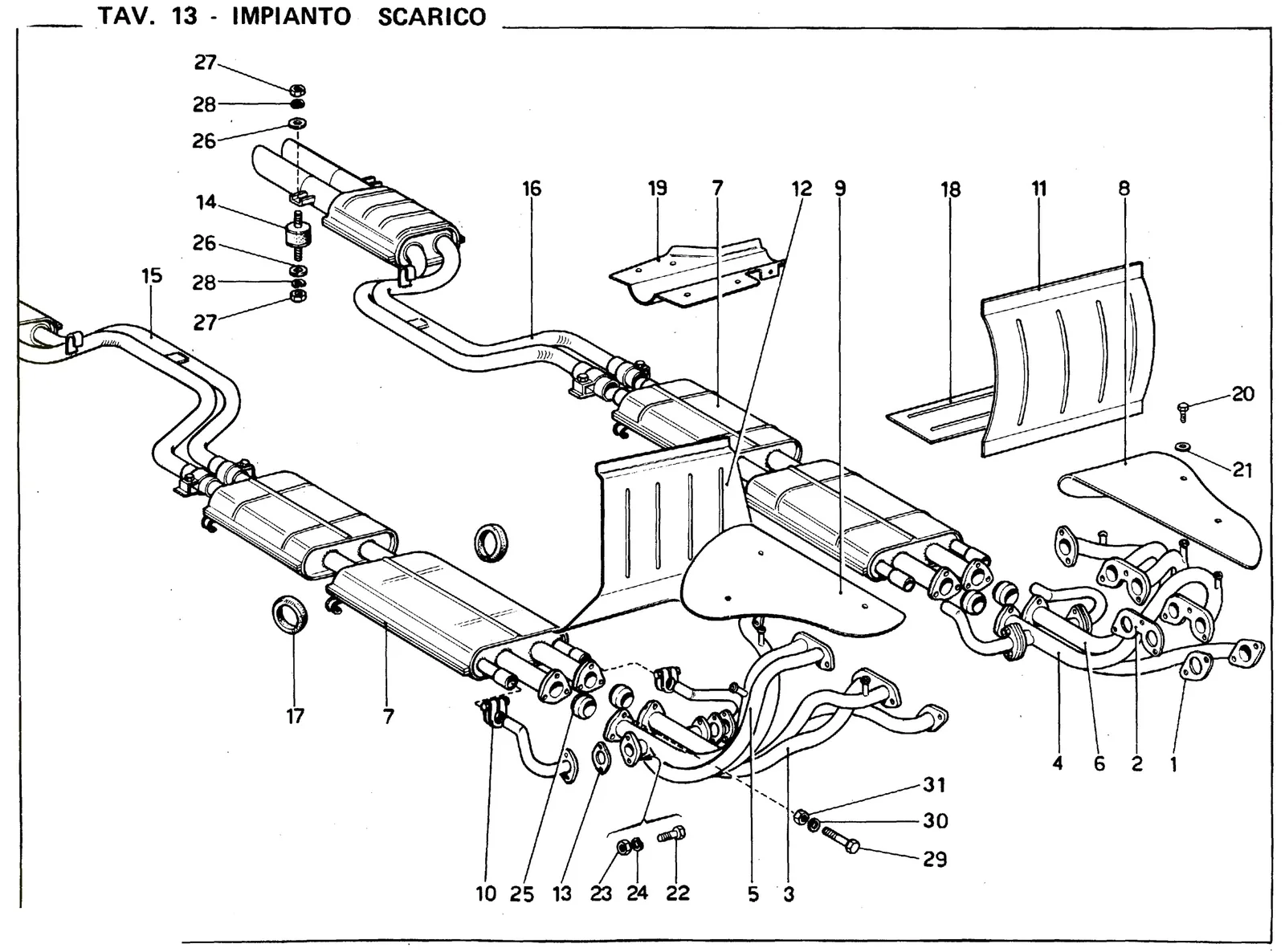 Exhaust Manifold & Piping