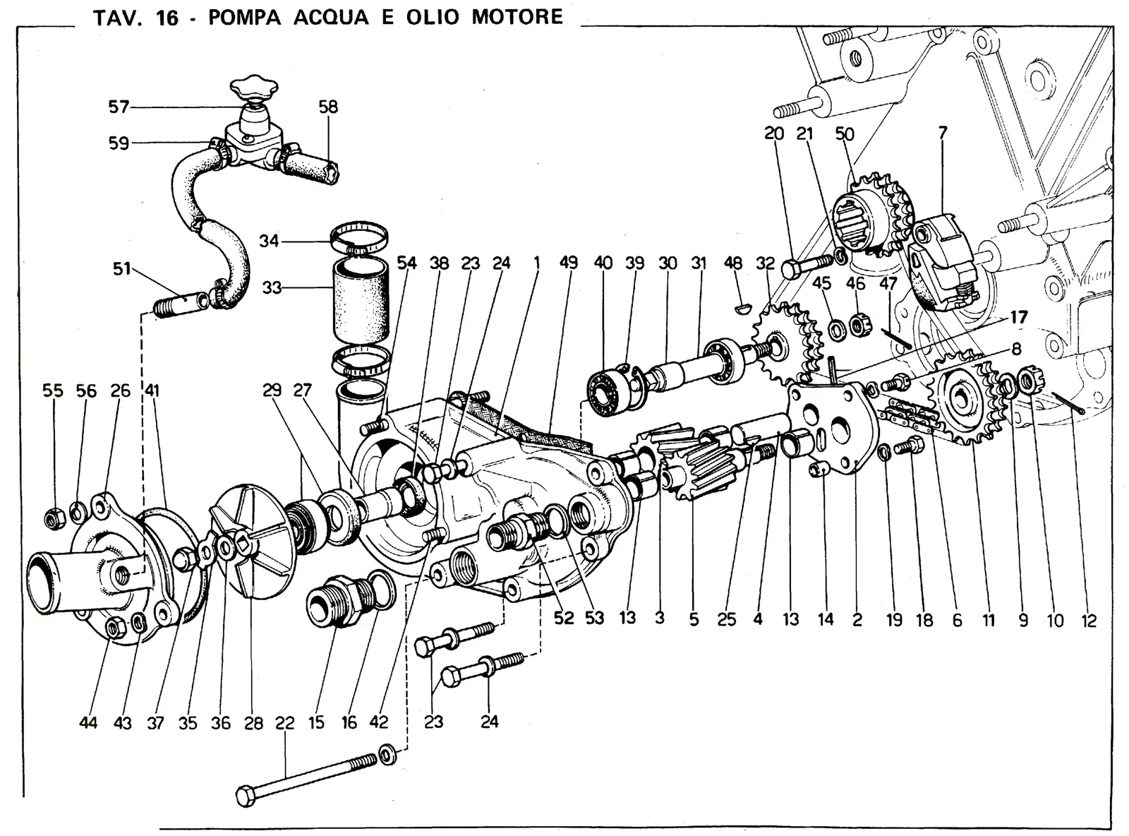 Water & Oil Pump