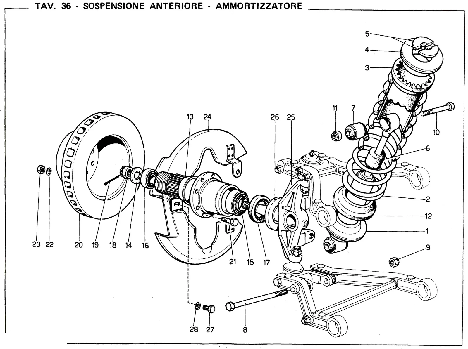 Front Suspension & Shock