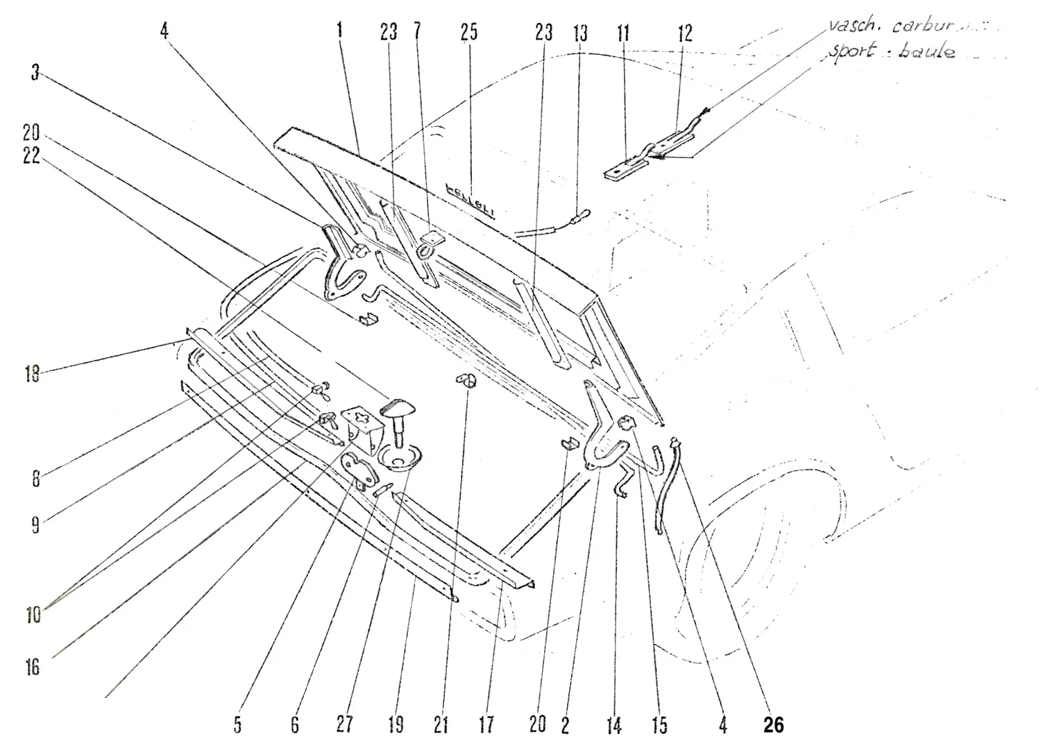 Boot And Trunk Components