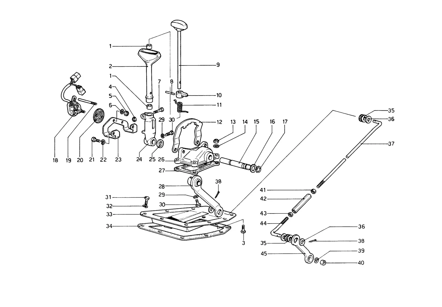 Outside Gearbox Controlls (400 Automatic)