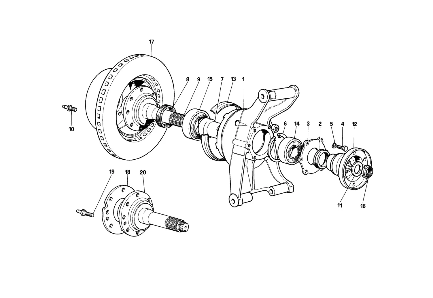 Rear Suspension - Brake Disc
