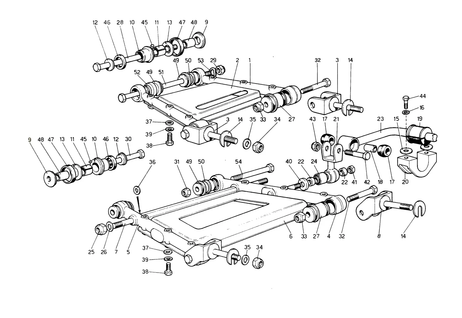 Rear Suspension - Wishbones