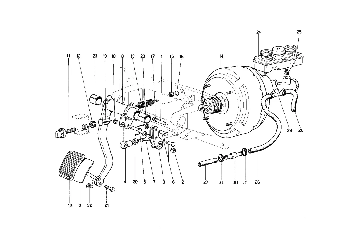 Brakes Hydraulc Drive (400 Gt - Variants For RHD Version)