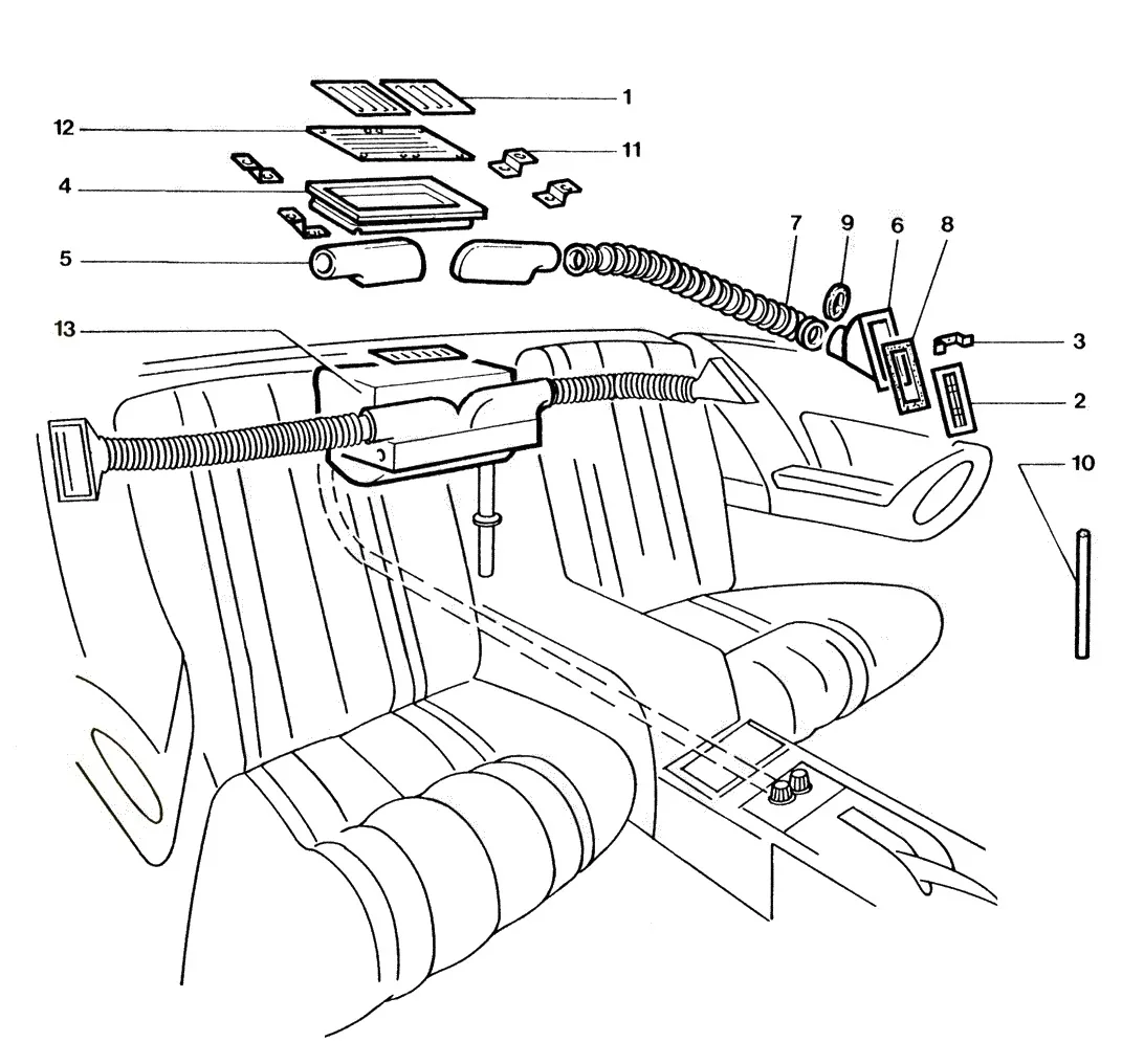 Rear Heating & Ventilation