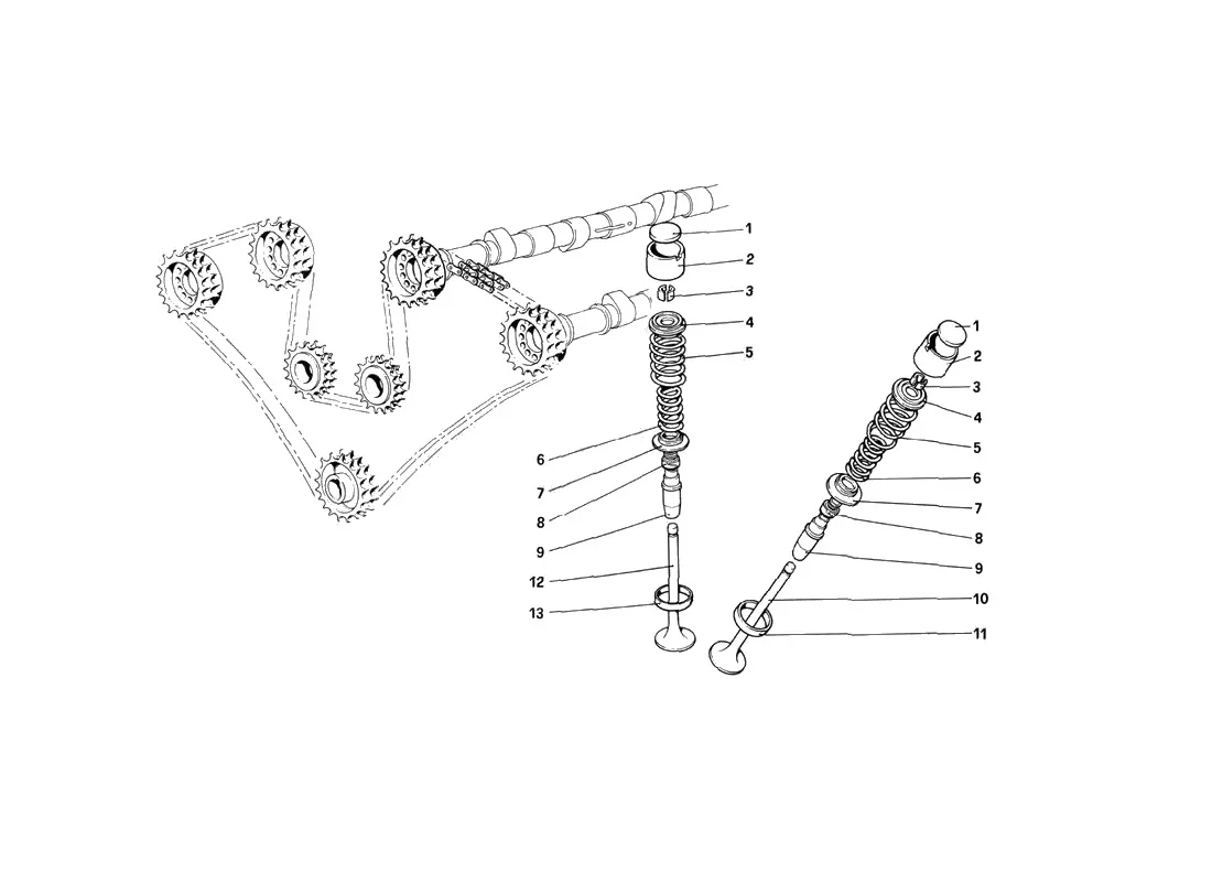 Timing System - Bucket Type Tappets