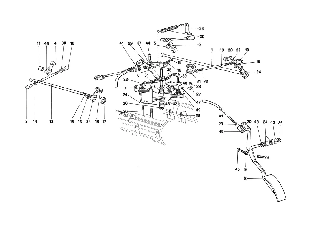 Throttles Controls (For Lhd)