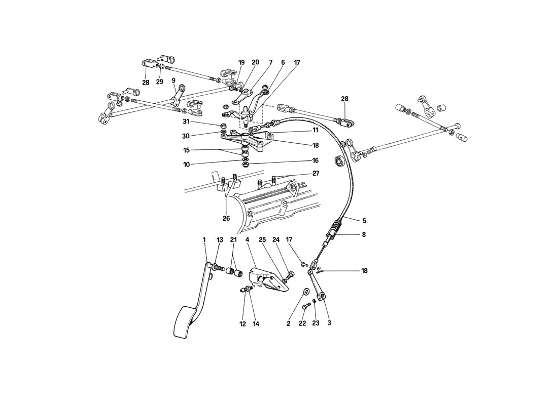 Throttles Controls (For RHD)