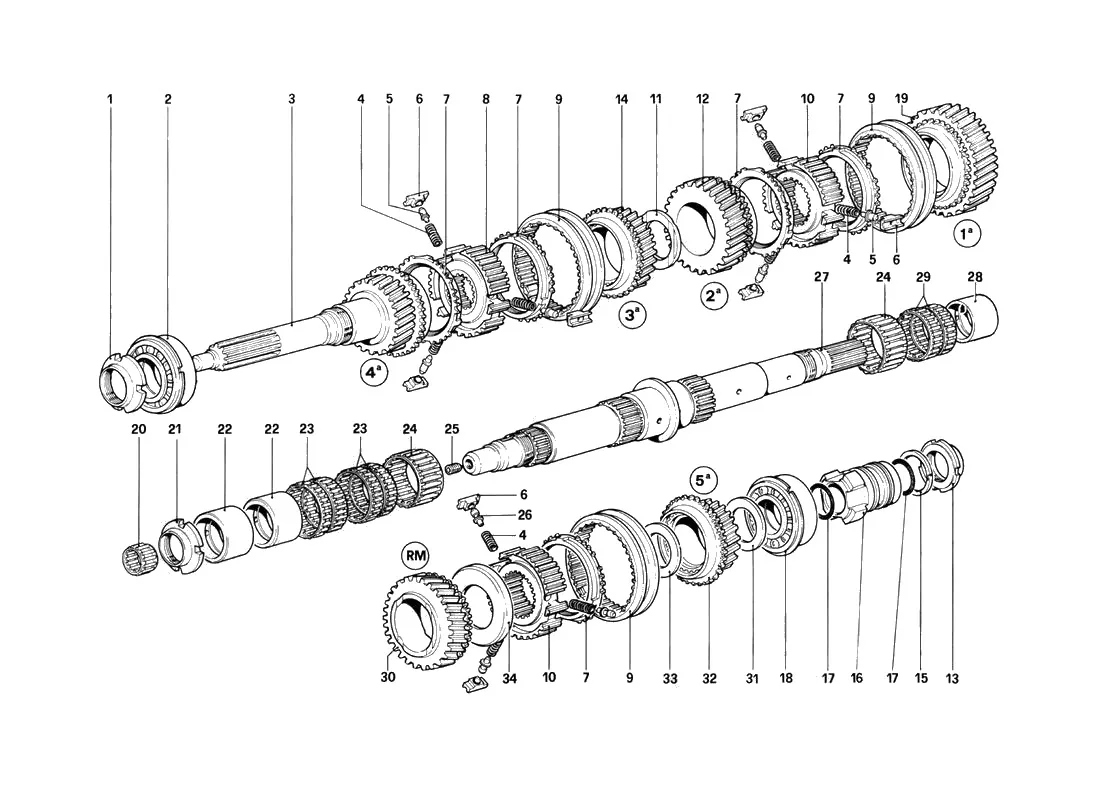 Lay Shaft (400 Gt)