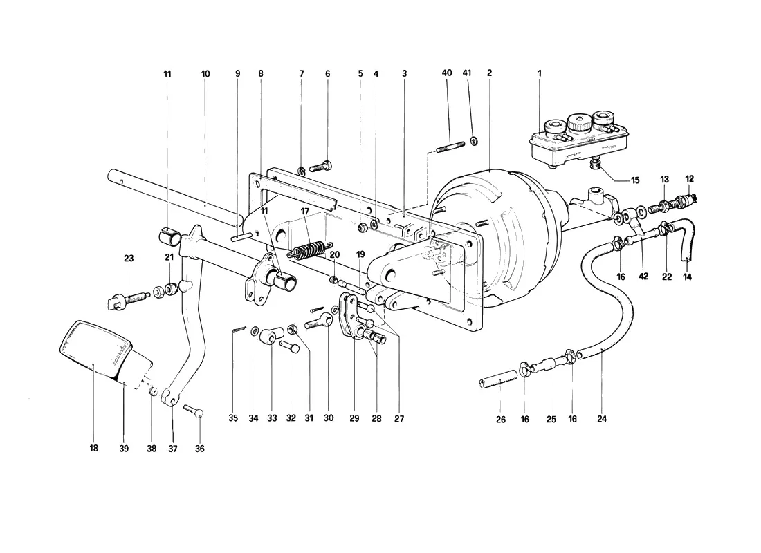 Brakes Hydraulic Controll (400 Automatic - For RHD)
