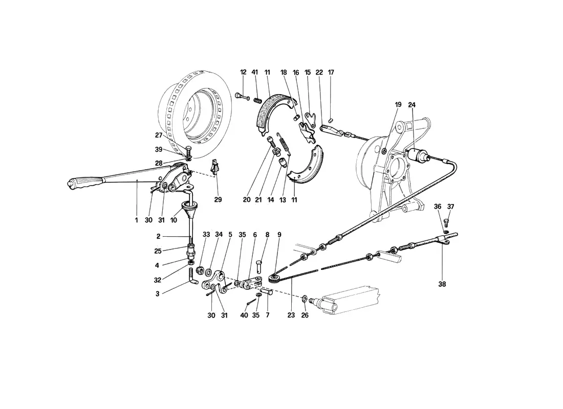 Hand-Brake Control