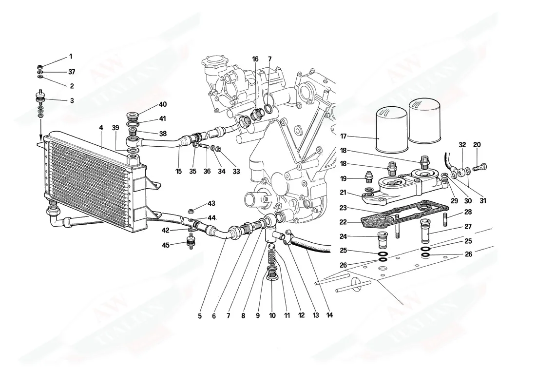 Oil Radiator And Filters