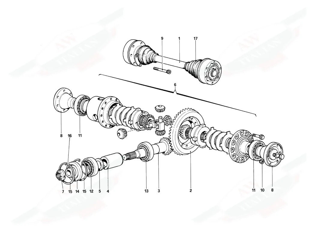 Differential And Axle Shafts