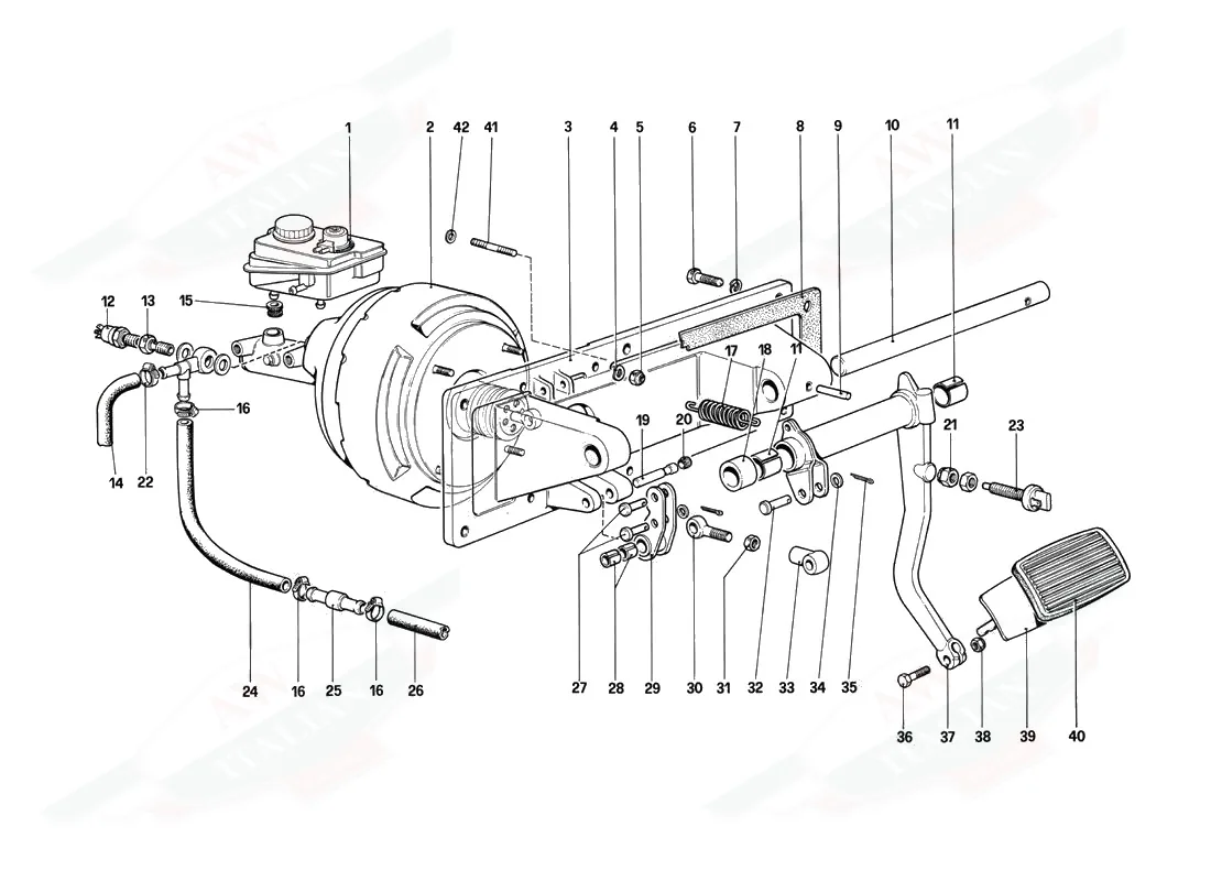 Brakes Hydraulic Control - 412A Lhd