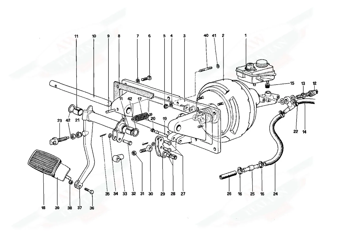 Brakes Hydraulic Control - 412A RHD