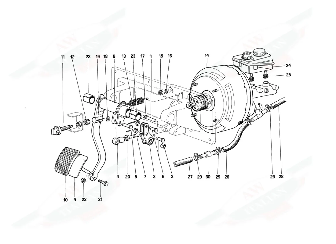 Brakes Hydraulic Control - 412M RHD