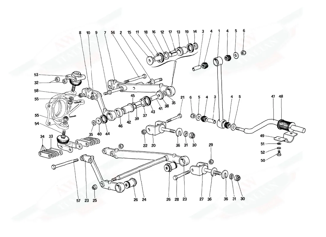 Front Suspension - Levers