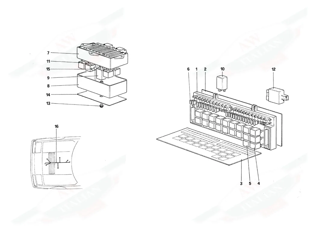 Electrical System, Fuses And Relays