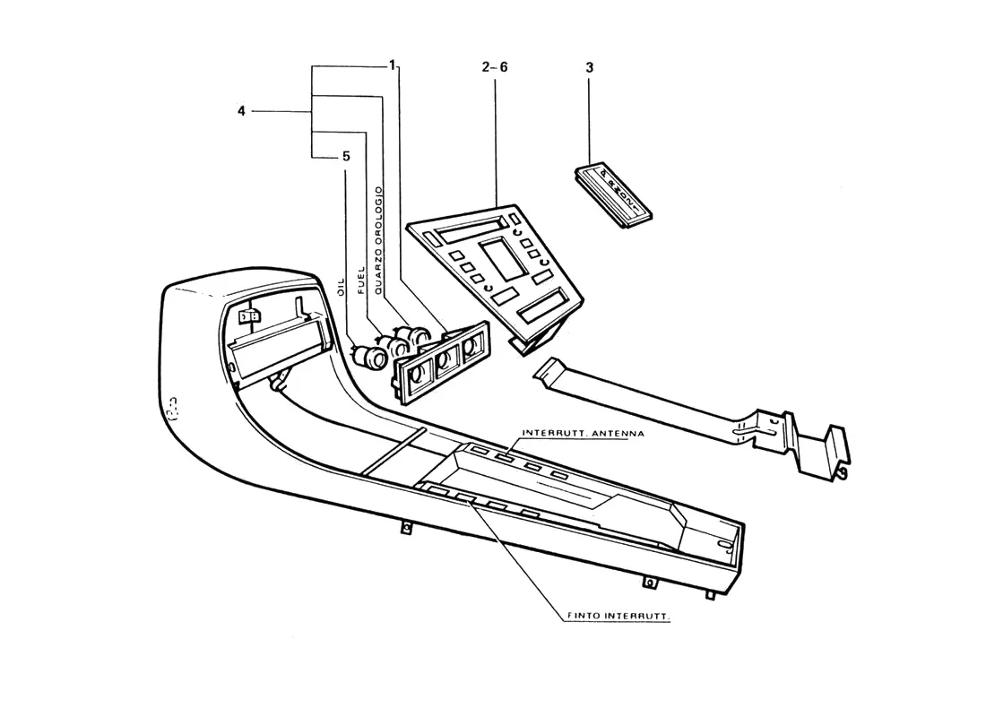 Center Console (For RHD)