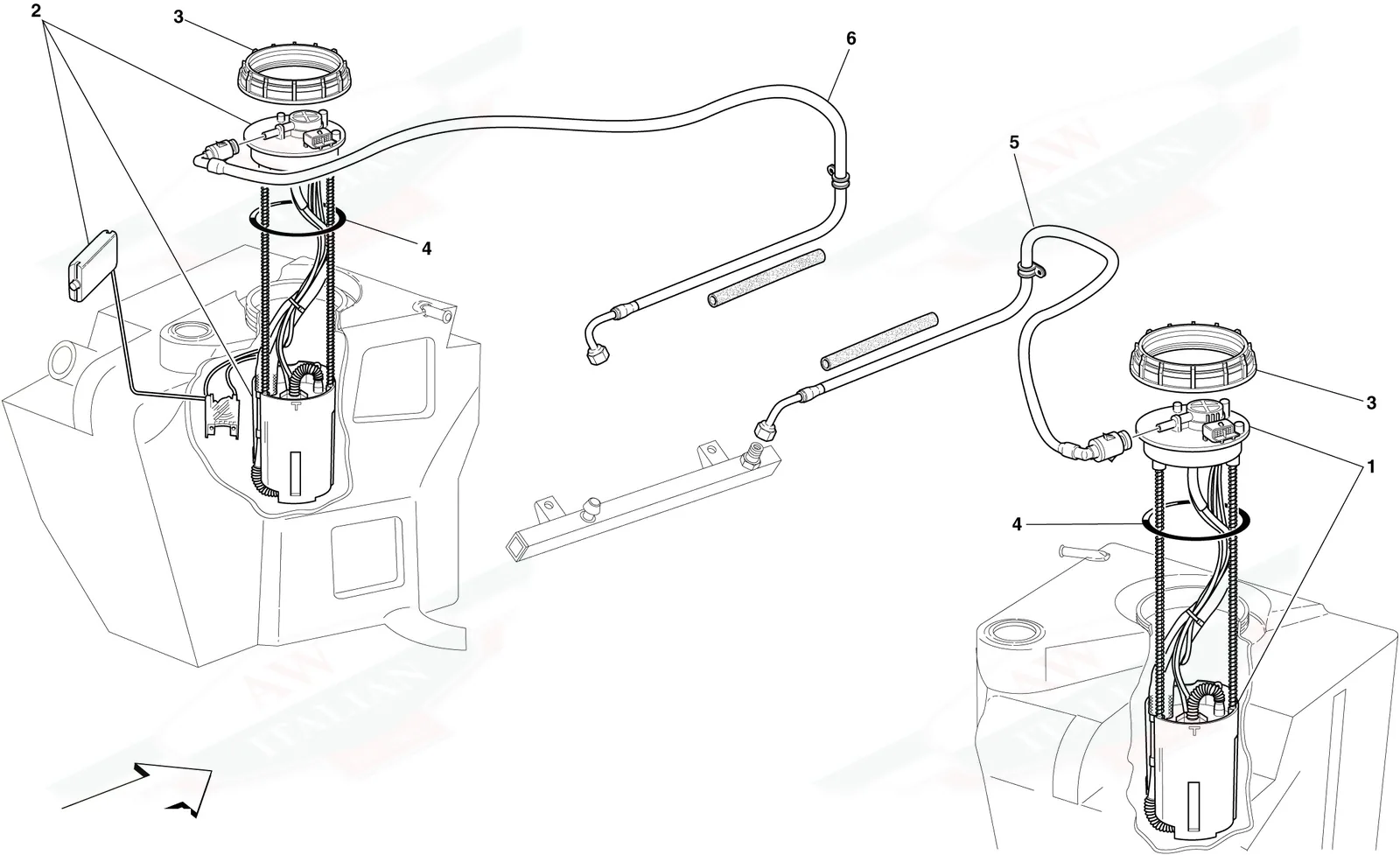 Fuel Pumps And Lines -Applicable For Spider 16M-