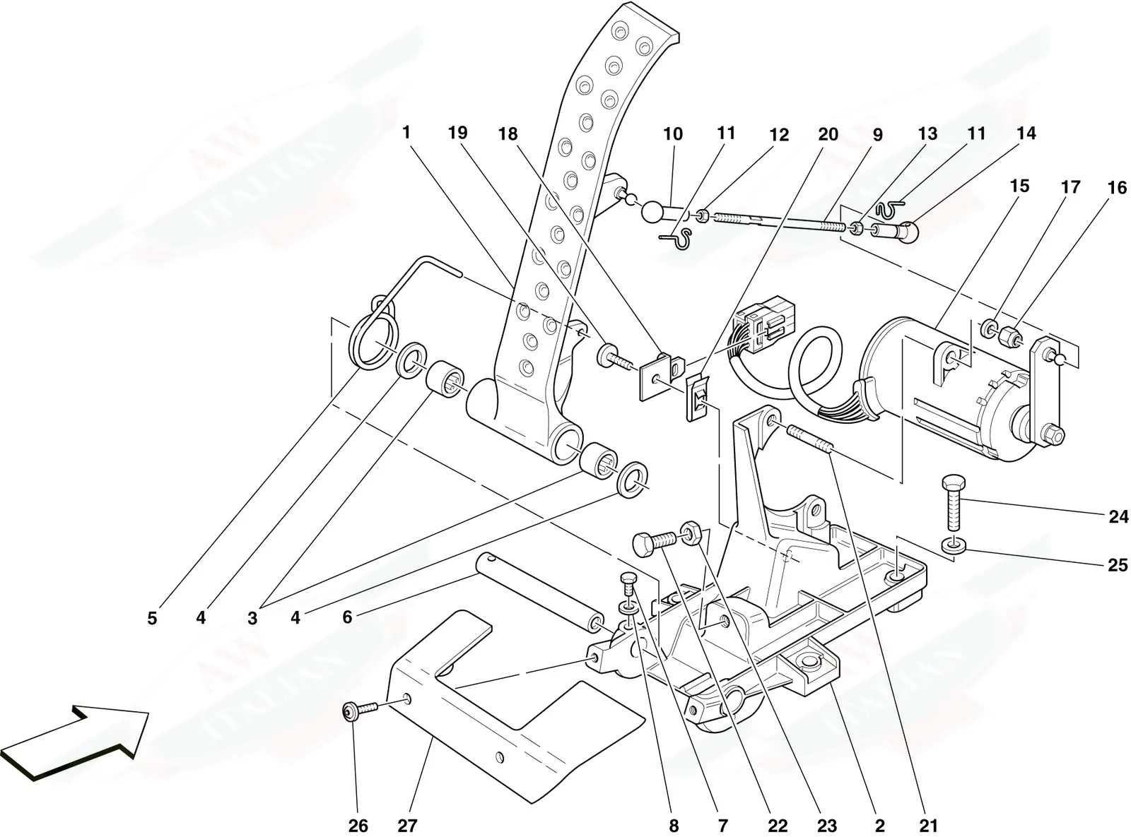 Electronic Accelerator Pedal