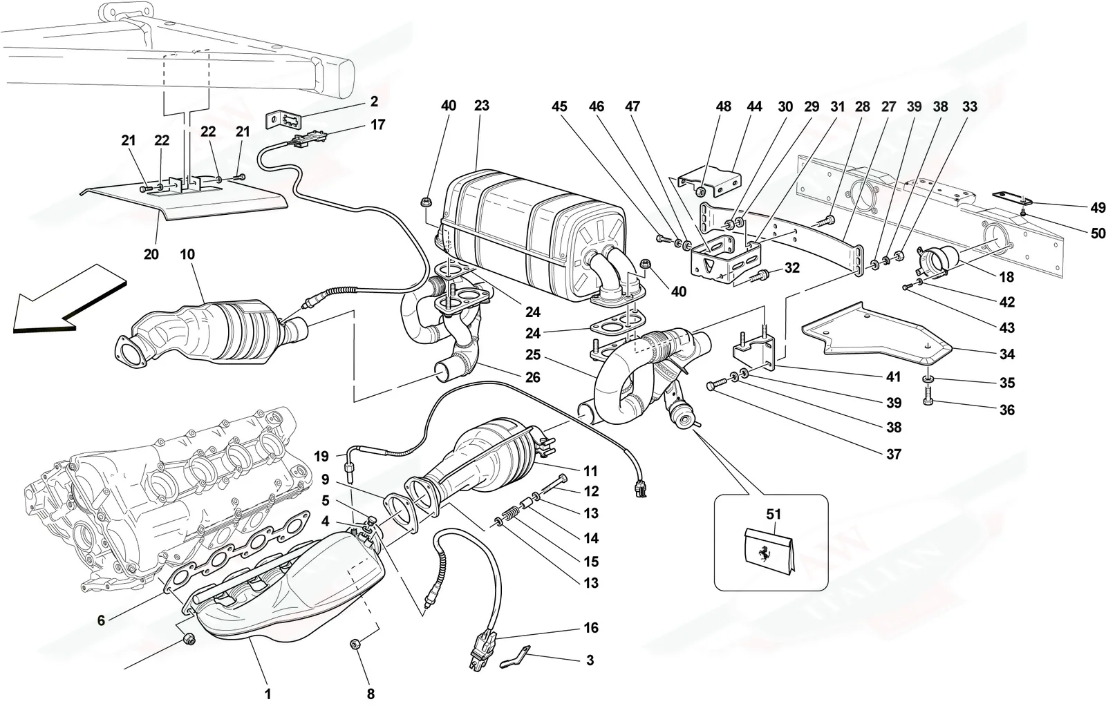 Racing Exhaust System