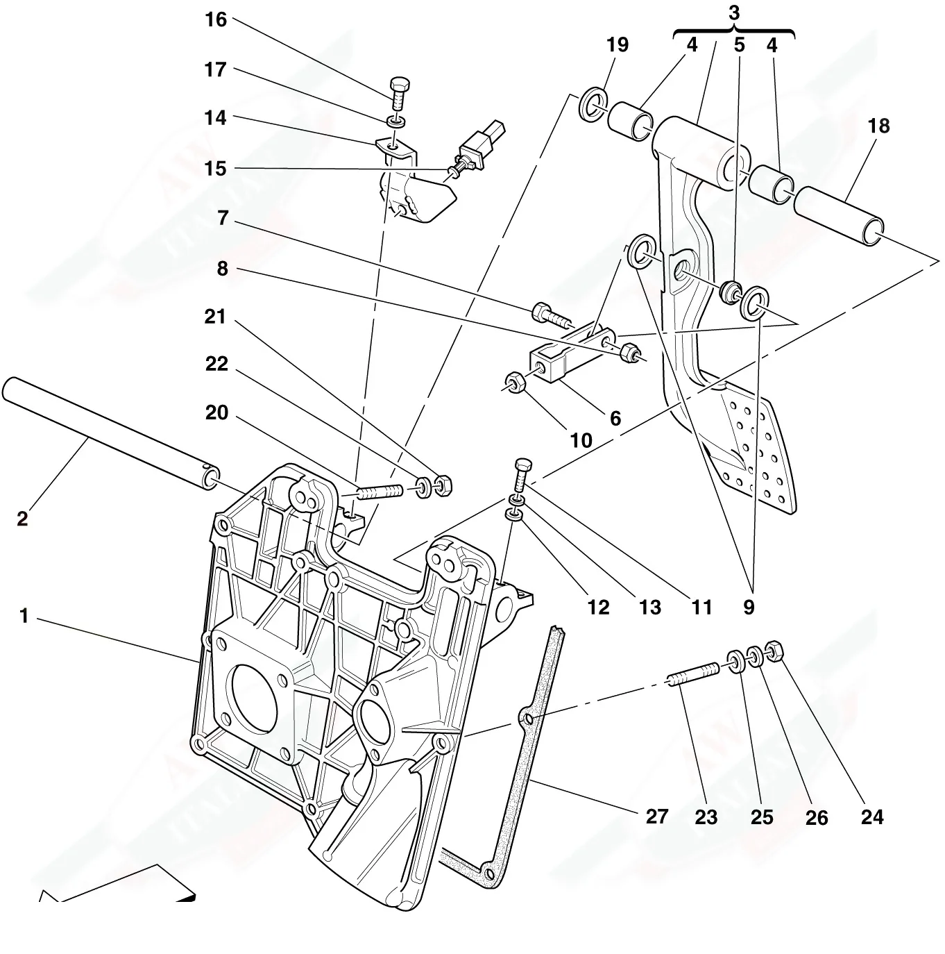 Pedal Board -Not For Gd-