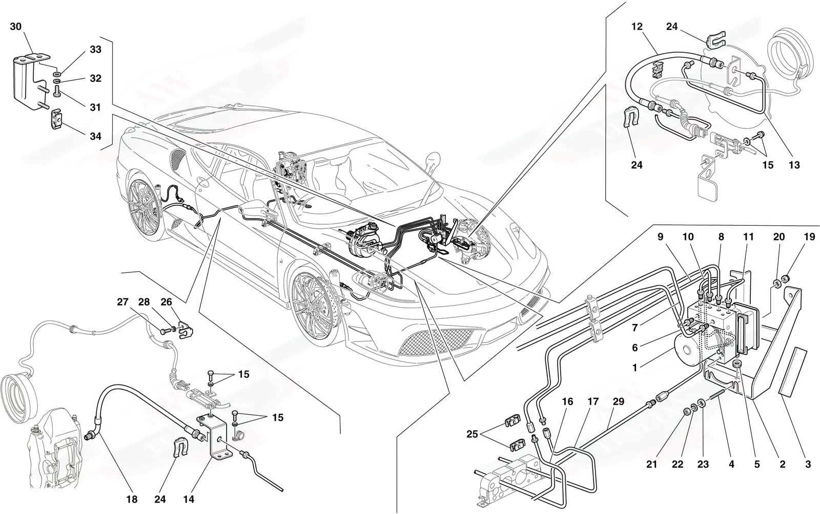 Brake System -Applicable For Gd-