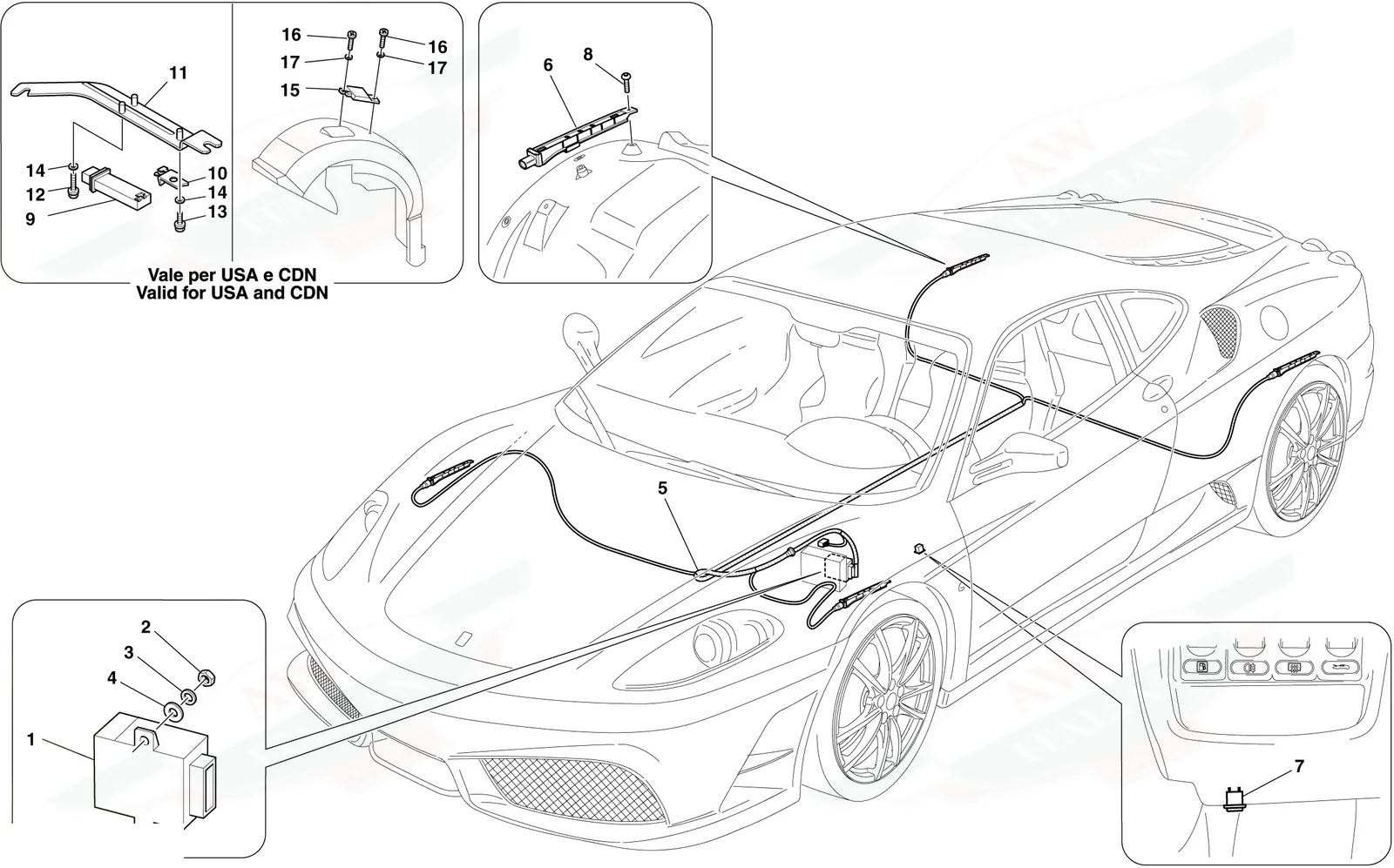 Tyre Pressure Monitoring System -Optional-