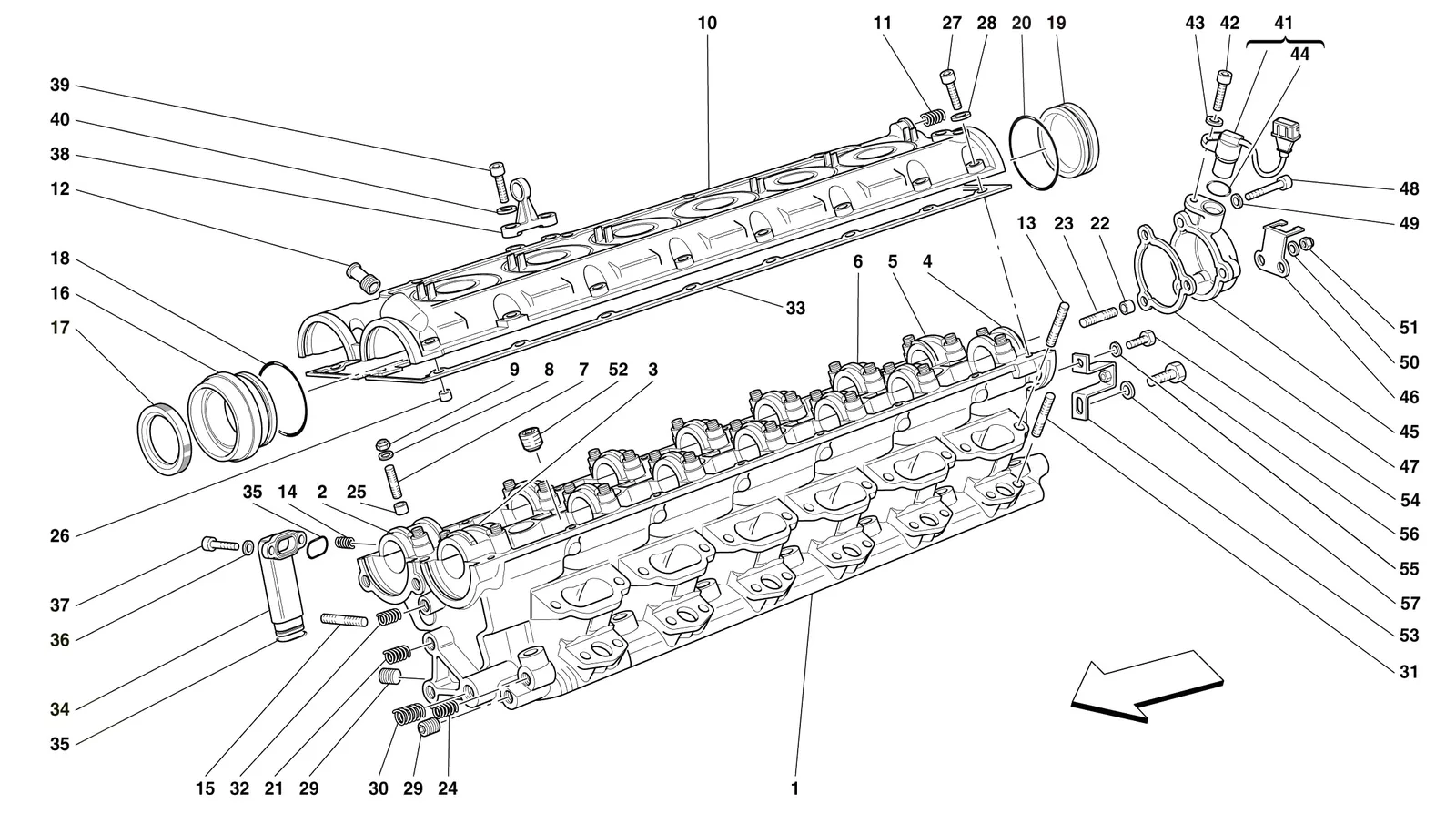 R.H. Cylinder Head