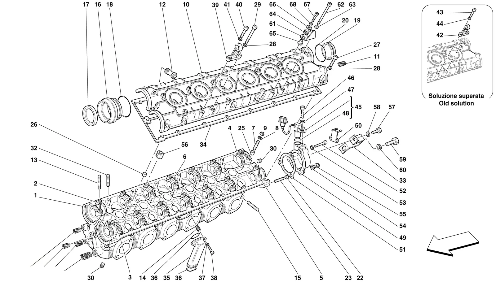 L.H. Cylinder Head