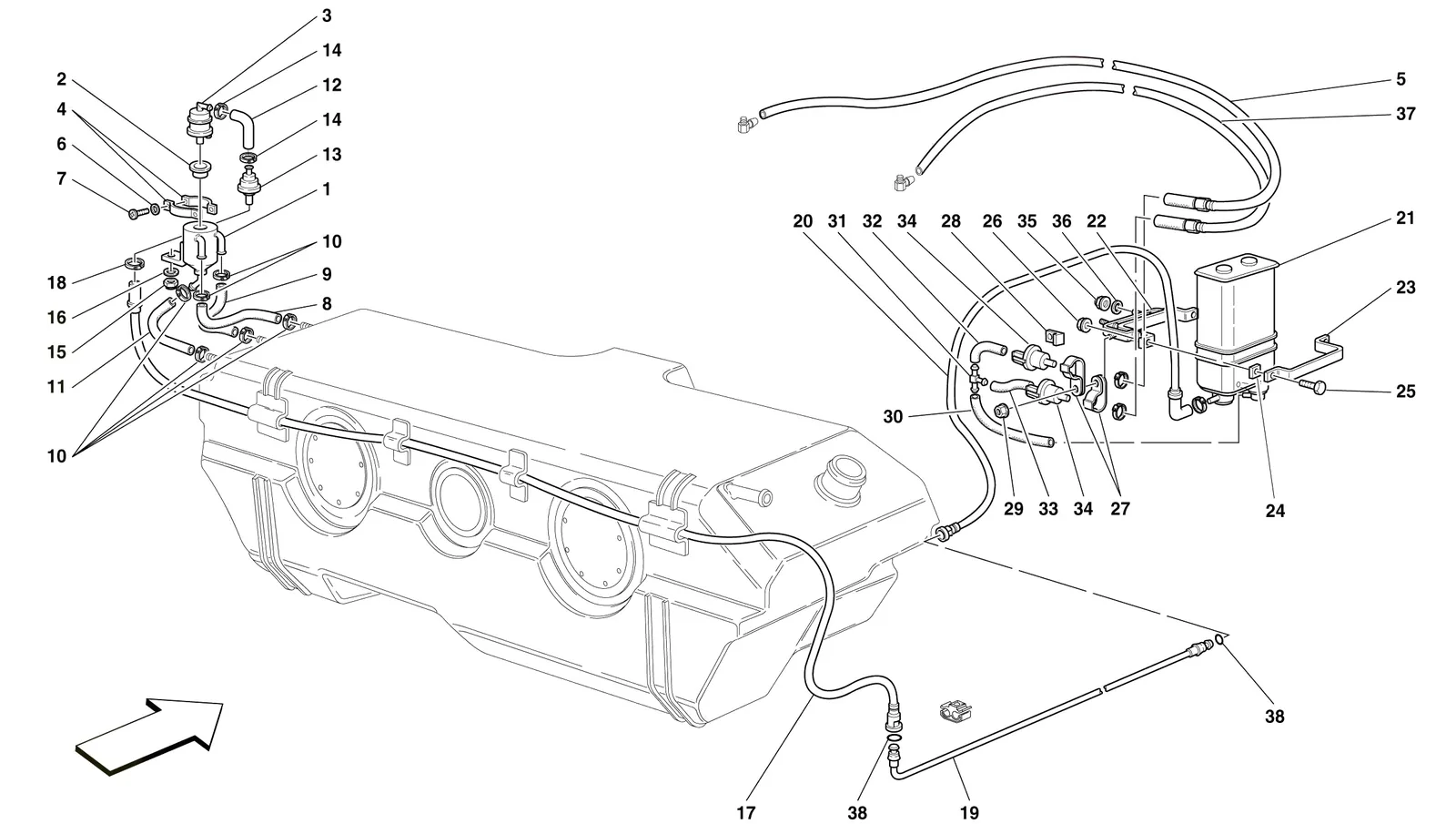 Antievap. Device -Not For Usa, Cdn And Aus From Car Ass. Nr. 26913-