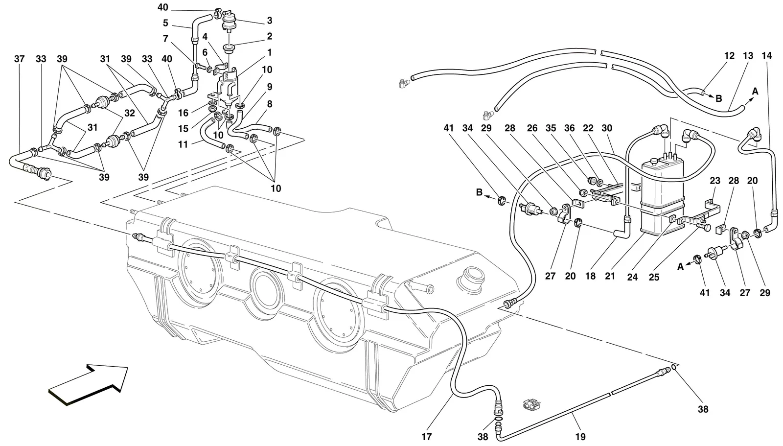 Antievap. Device -Valid For Usa, Cdn And Aus From Car Ass. Nr. 26913-