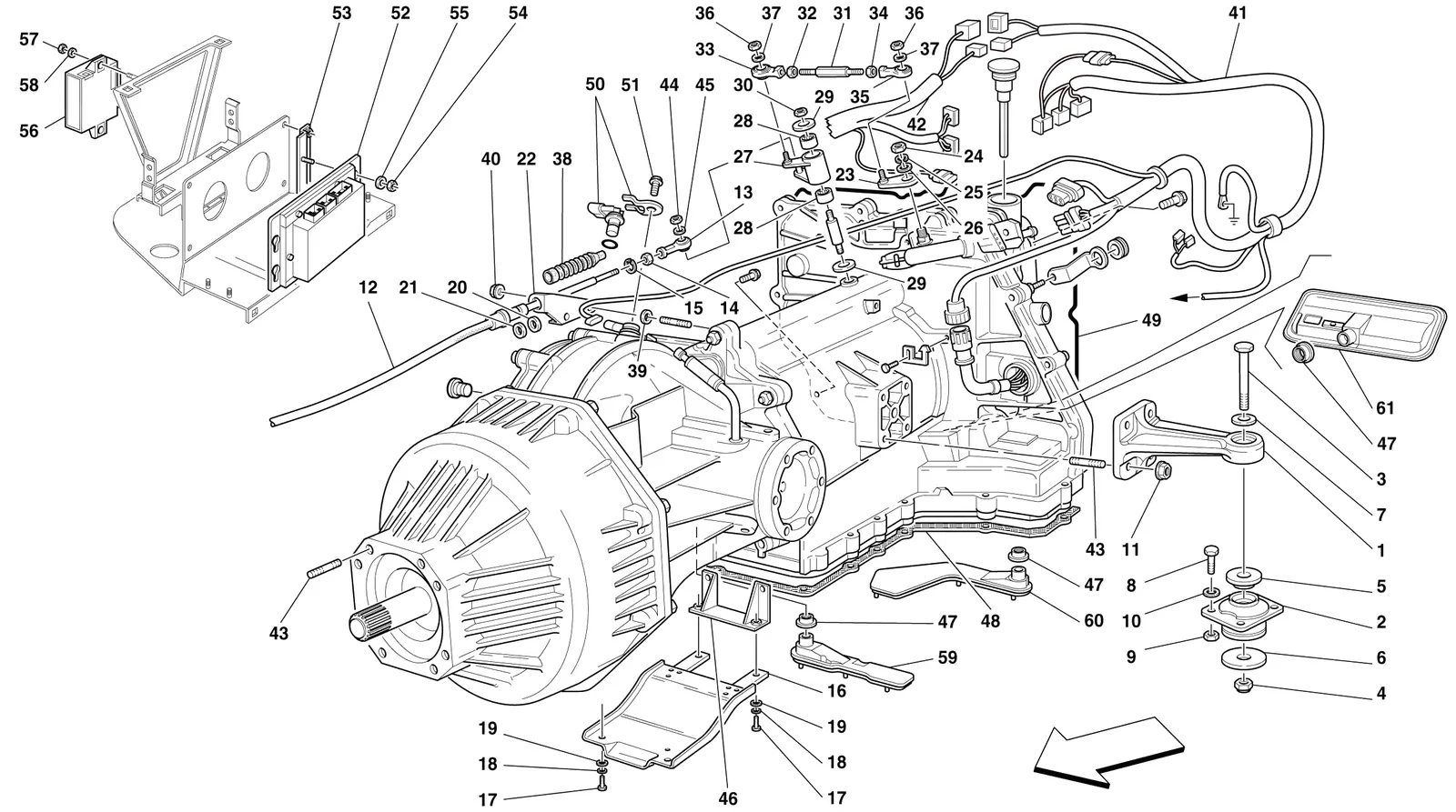 Complete Gearbox -Valid For 456 Gta-