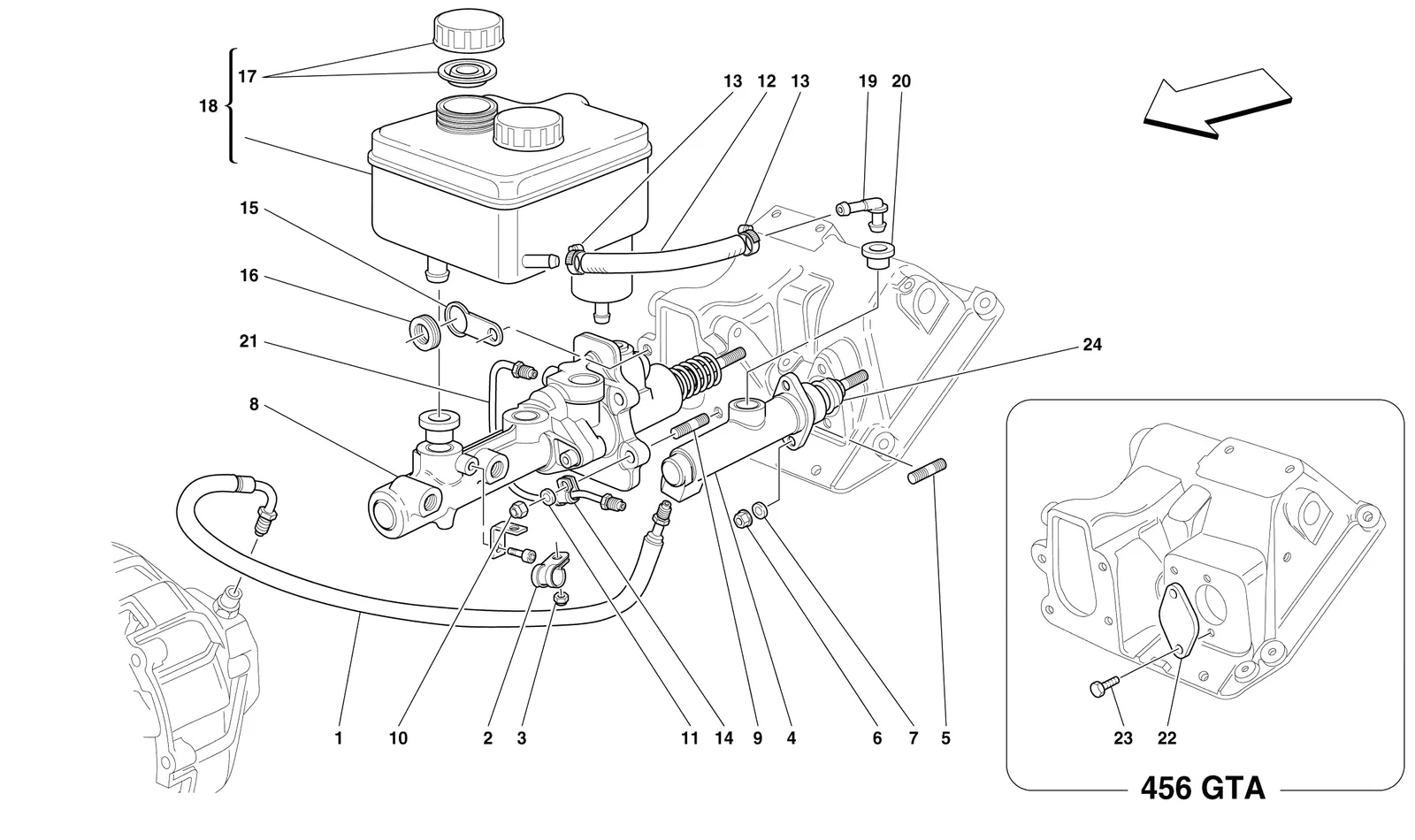 Brake And Clutch Hydraulic System -Not For Gd-