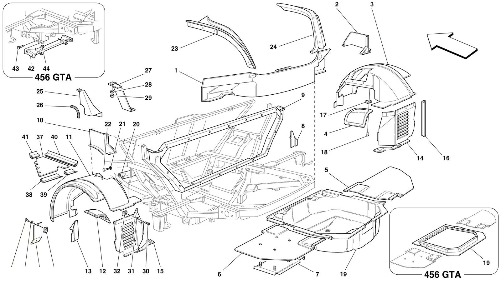 Rear Structures And Components