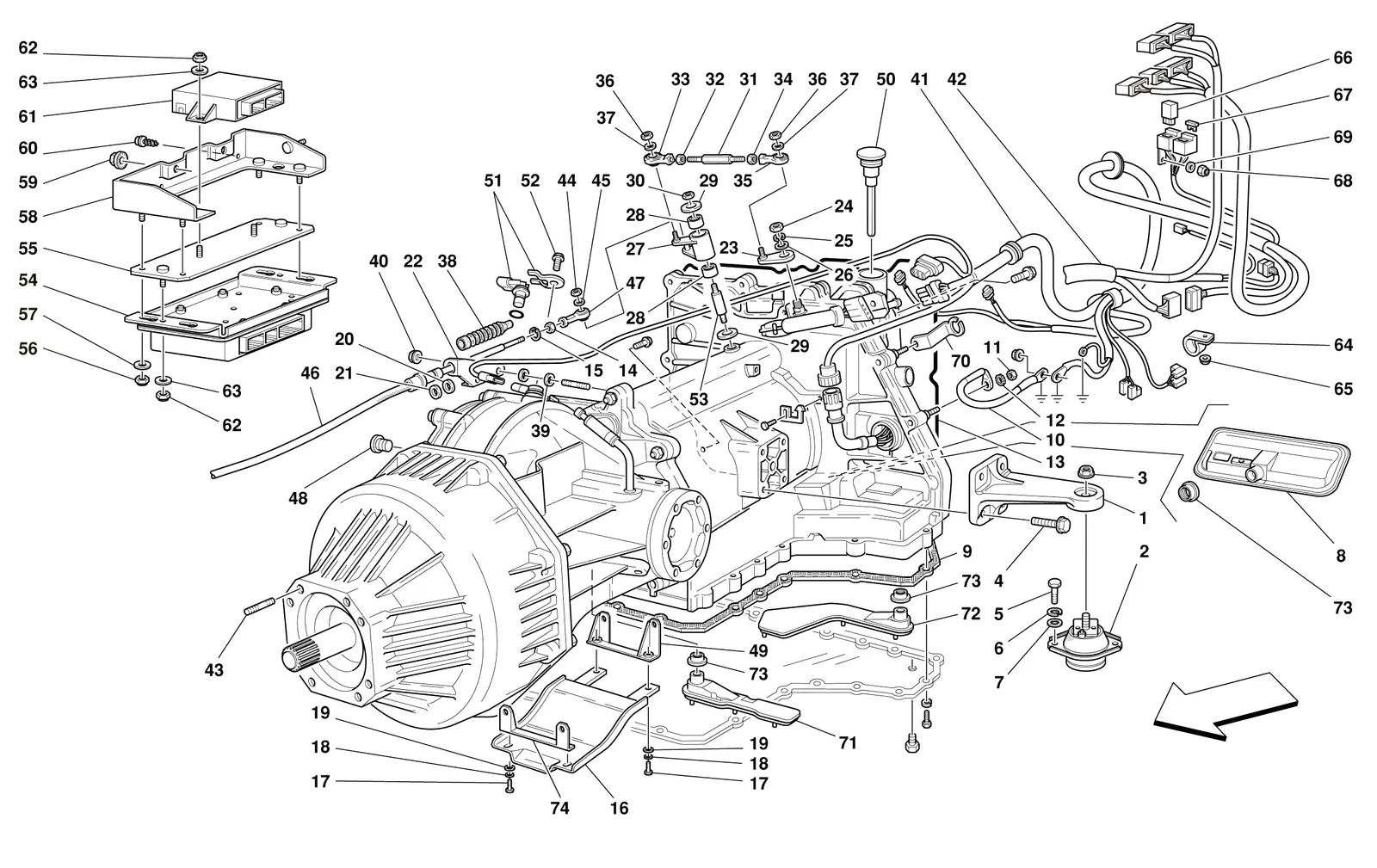 Complete Gearbox -Valid For 456M Gta-