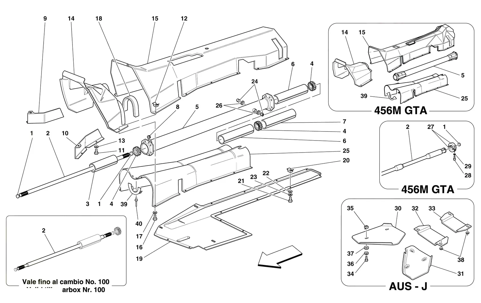Engine Connection Tube - Gearbox And Insulation