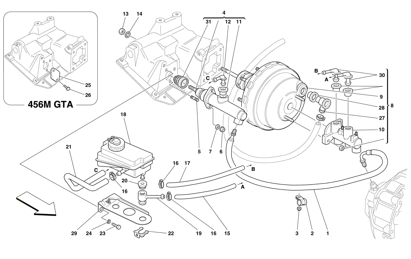 Brake And Clutch Hydraulic System -Valid For Gd-