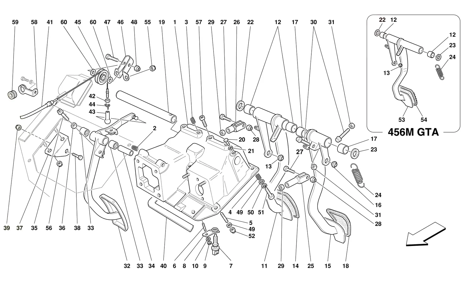 Pedals And Accelerator Control -Not For Gd-